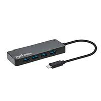 HUB USB,MANHATTAN,168410,-C V3.2 7 PTOS A, 5GBPS