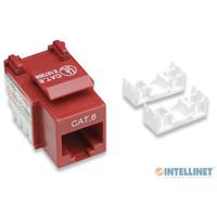 JACK,INTELLINET,210614, CAT 6 DE IMPACTO (KEYSTONE) ROJO