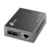CONVERTIDOR DE MEDIOS TP-LINK MC110CS MONO MODO CONECTOR DE FIBRA SC A RJ45 10/100MBPS DUPLEX TOTAL HASTA 20